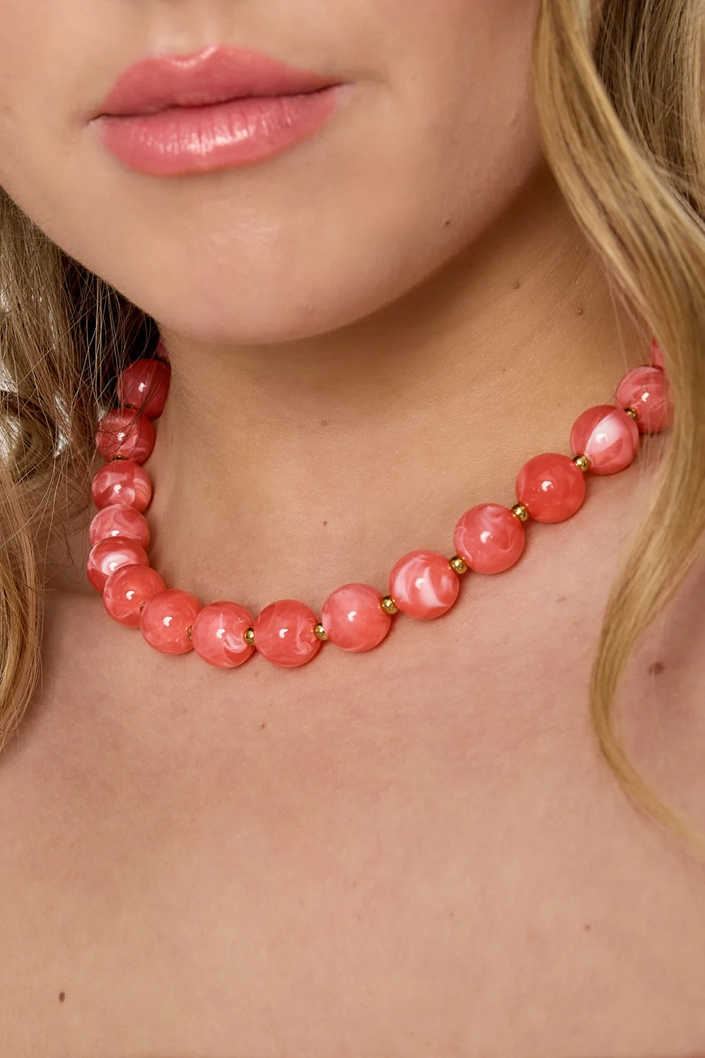 Summer beaded necklace