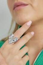 Big heart ring