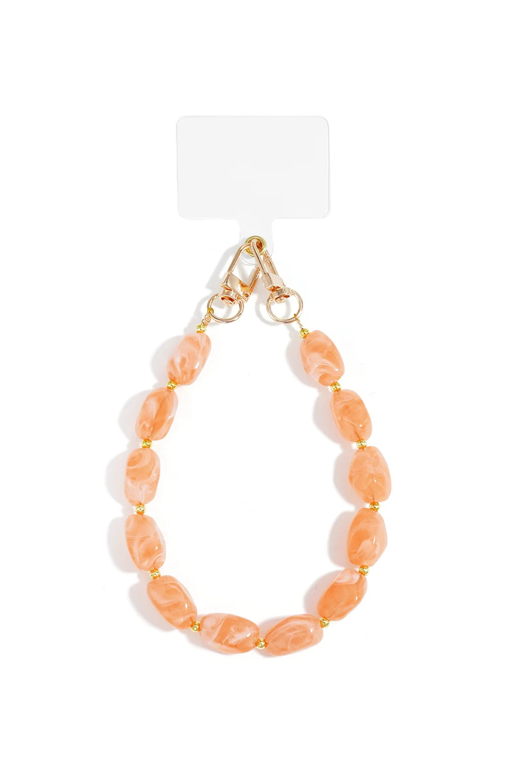 Marble phone charm