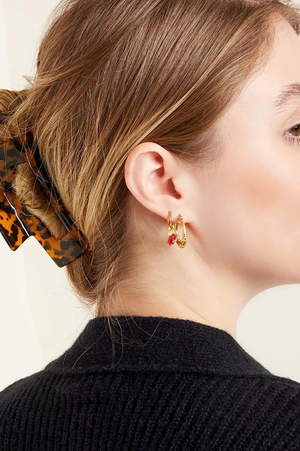 Amber Hair Clip