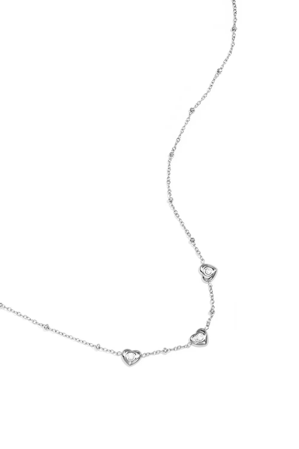 Heart sparkle necklace
