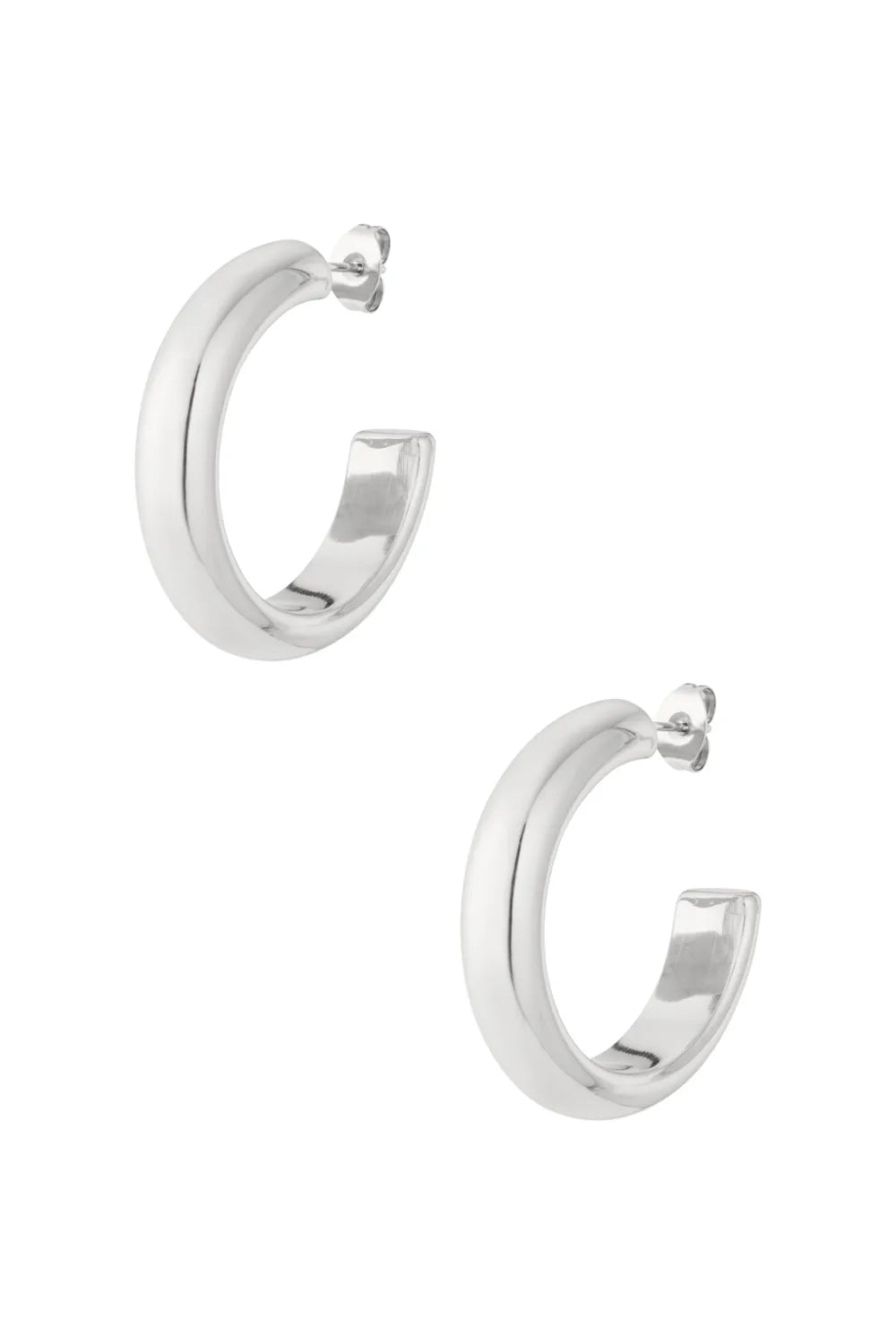 Basic hoop earrings