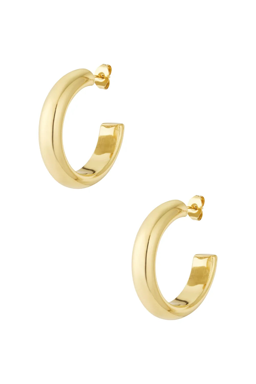 Basic hoop earrings
