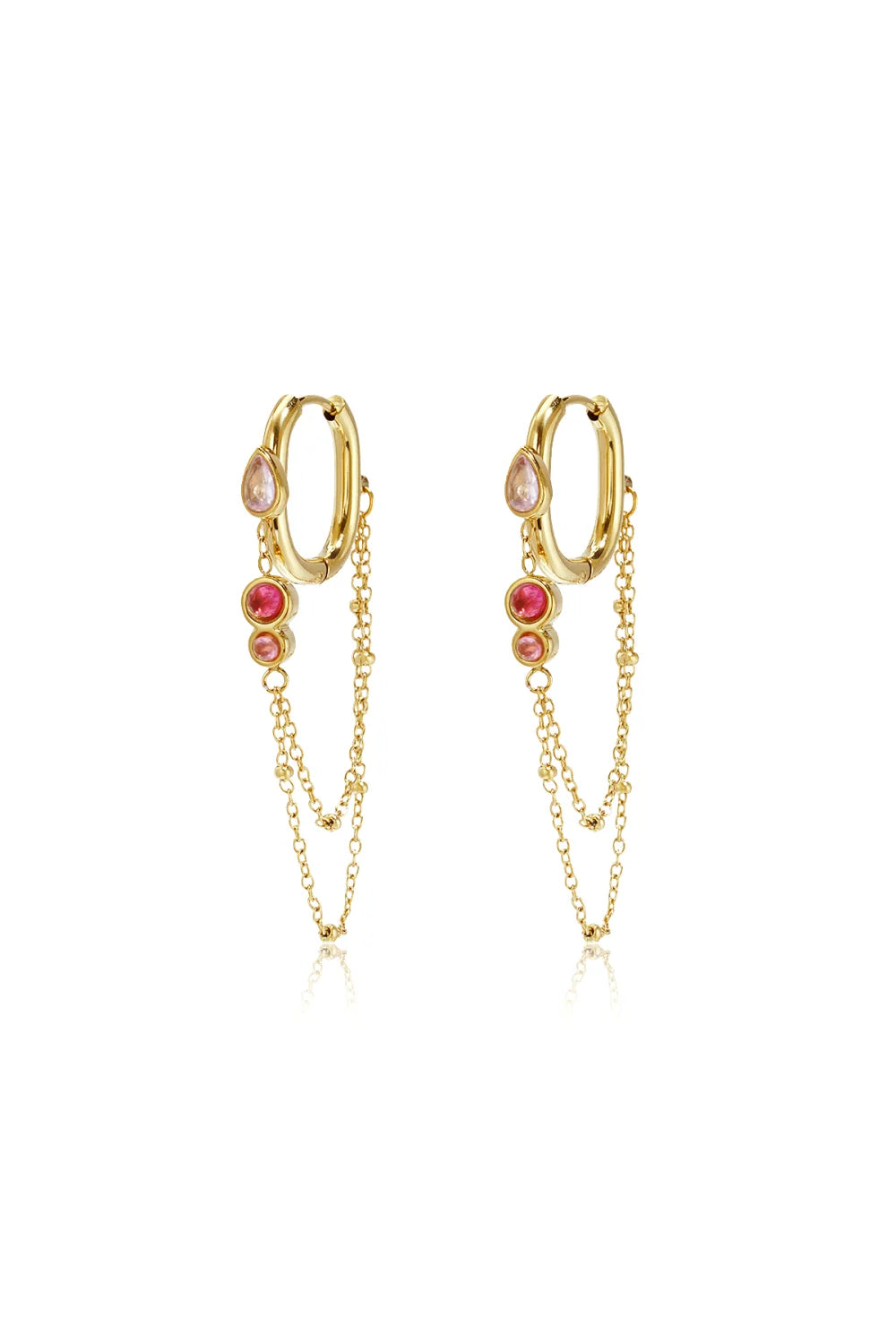 Blush earrings