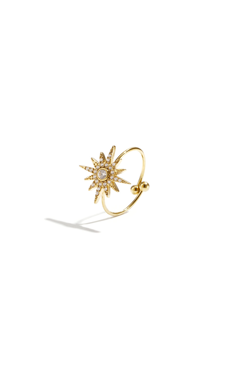 Shooting star ring
