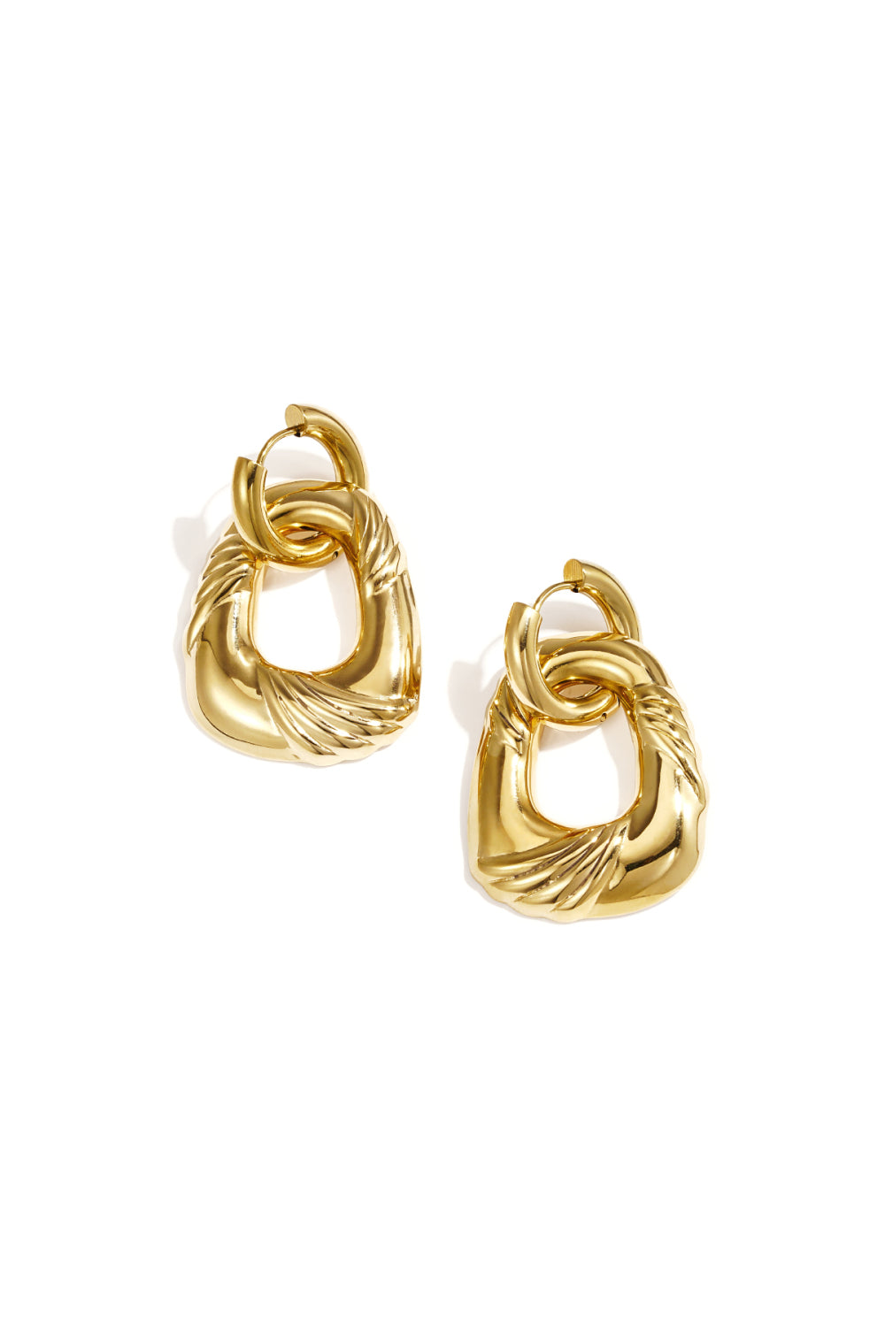 Glamour twist earrings