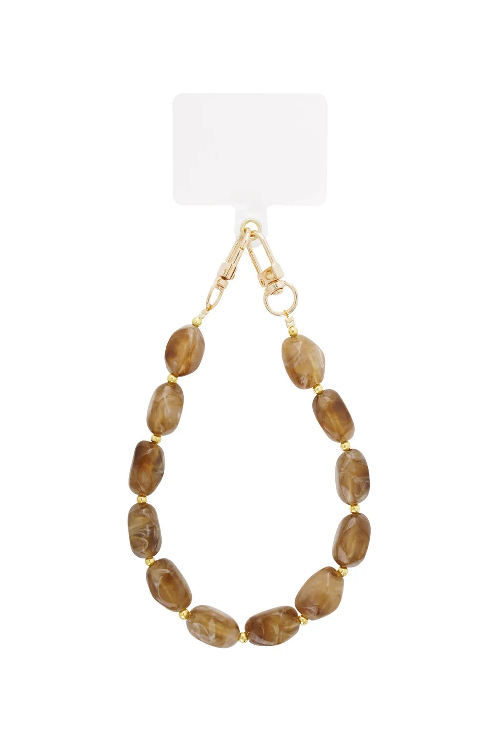 Marble phone charm