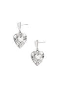 Heart glow earrings