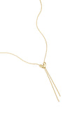 Heart drop necklace
