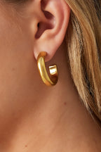 Basic hoop earrings